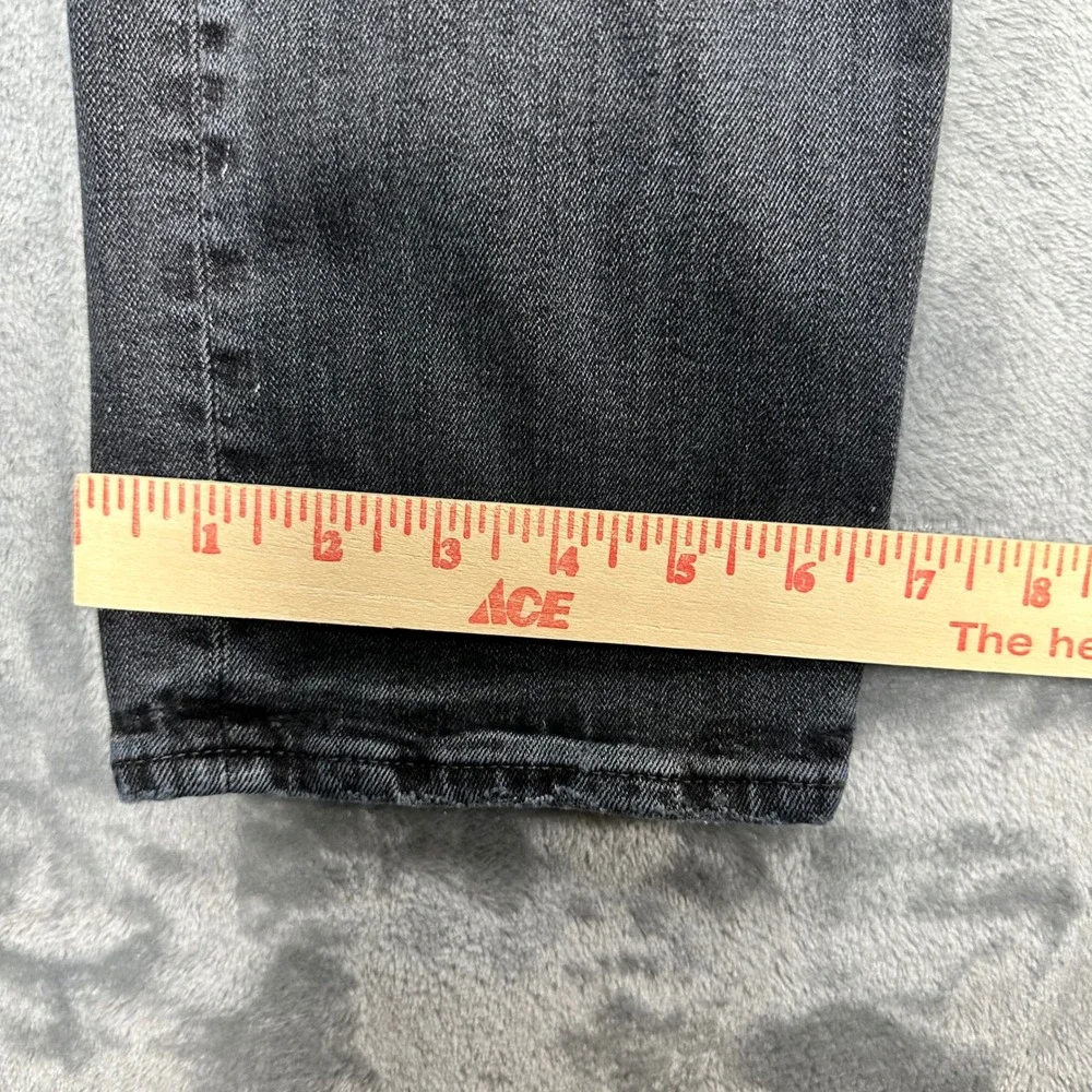Polo Ralph Lauren Sullivan Slim Jeans 32x30 Faded Black Distressed Stretch Denim